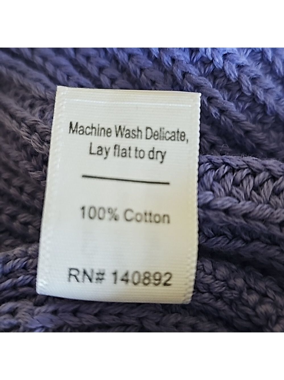 Marine Layer Ezra V Neck Sweater Marlin - Picture 7 of 8